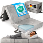 gurkler Klappmatratze Memory Foam, 15 cm hoch
